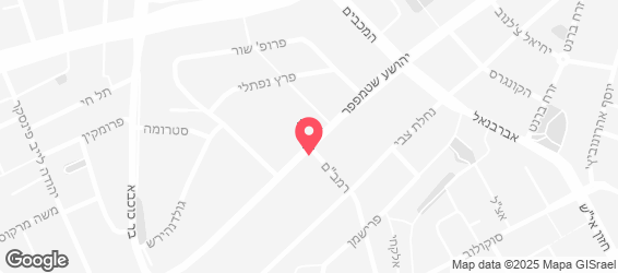 שף במושבה - מפה