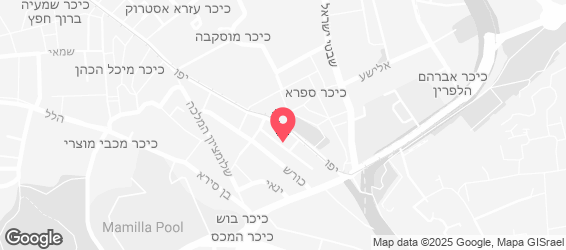 המזקקה - מפה