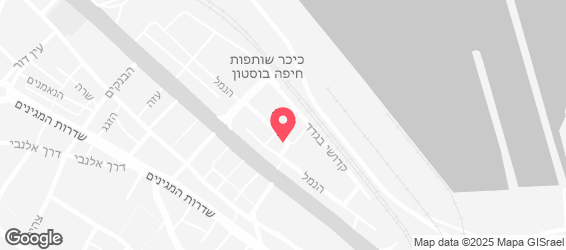 WOK N ROLL חיפה - מפה