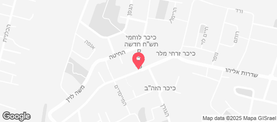 חנו'ס פיצה - מפה