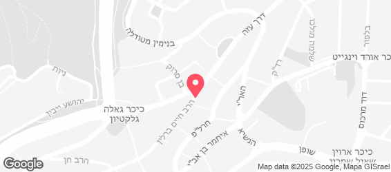 חומוס רחביה - מפה