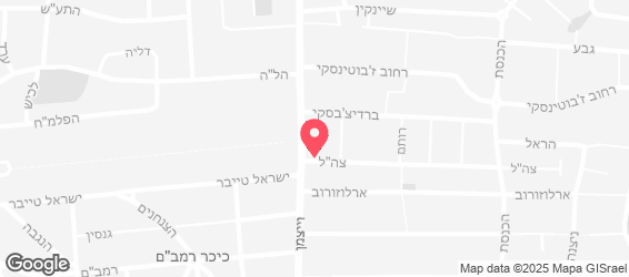 פלאפל בריבוע - מפה