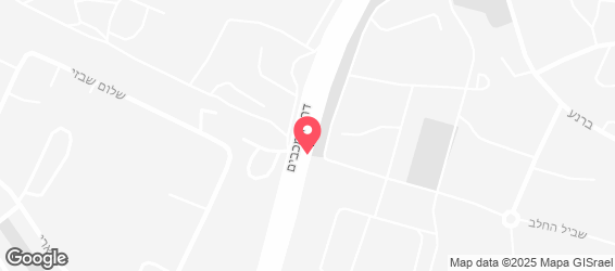 בורגר סאלון ראשון לציון - מפה