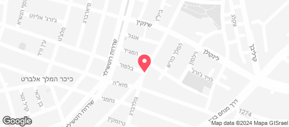 מסרקיוי מסעדה אתיופית - מפה