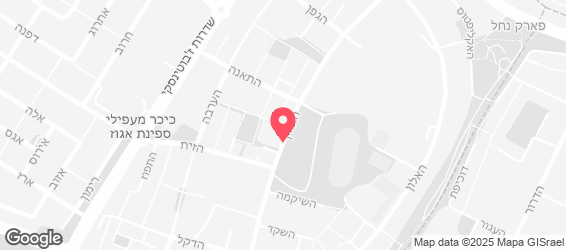 פיצה שף יבנה - מפה