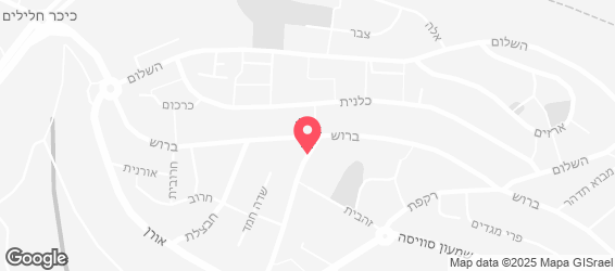 נישנושים קסטל מבשרת ציון - מפה