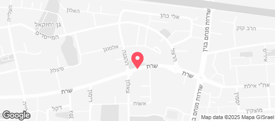 דודא לפיצה - מפה