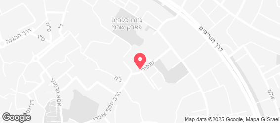 קאסה דל-פפה תל אביב - מפה