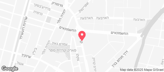 השניצליה תל אביב - מפה