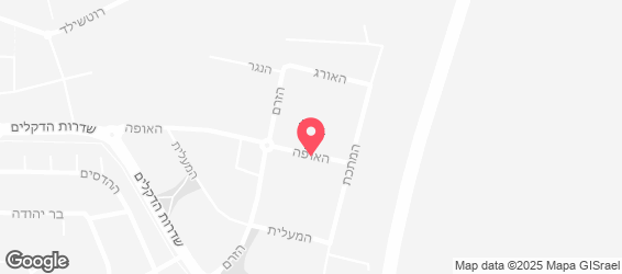 בורגרים קדימה - מפה
