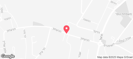 כנאפה גן יבנה - מפה