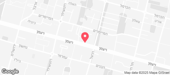 מיסטיקס פיצה כפר סבא - מפה