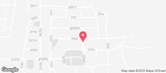 אצה קניון דרורים - מפה