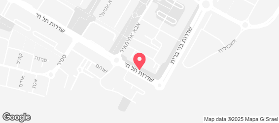 פיצה פאפאלינו אשדוד - מפה