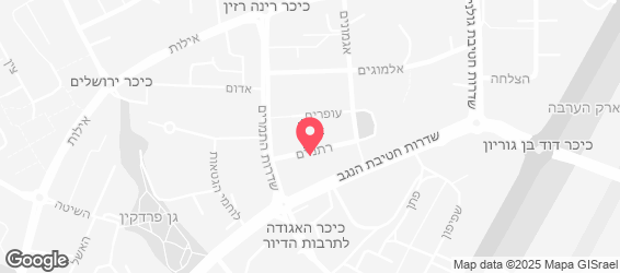 פיצה FIX - מפה