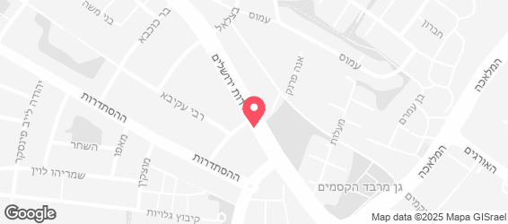 פינת הצלע חולון - מפה