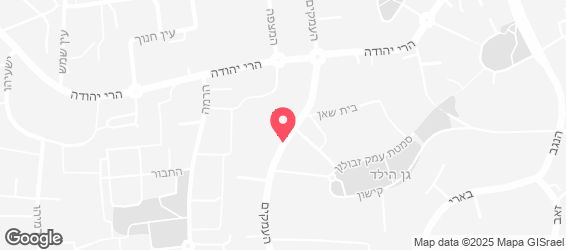 פיצה PIZZA - מפה
