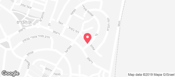 מאפית צנעני - מפה