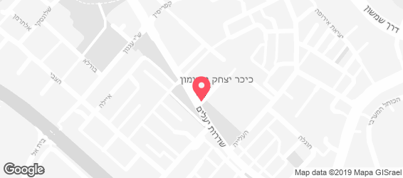 בית מאפה הגשר - מפה