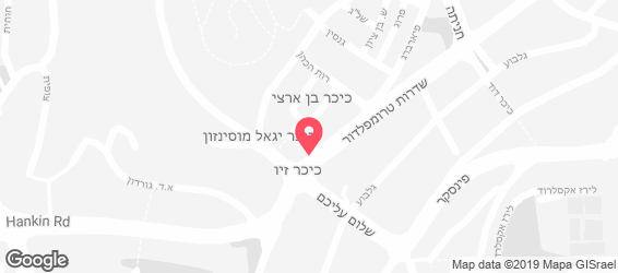 מק דיוויד - מפה