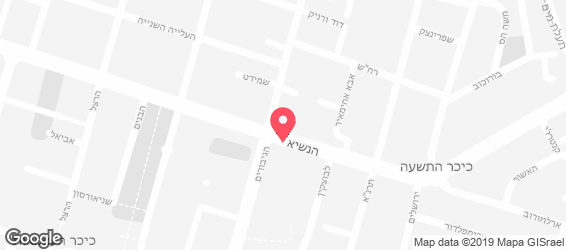 פומדרו פיצריה - מפה