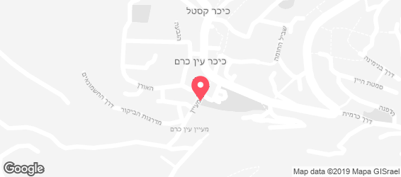פונדק עין -כרם - מפה