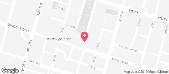 פלאפל המכבים - מפה