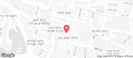 מסעדת יהודית - מפה